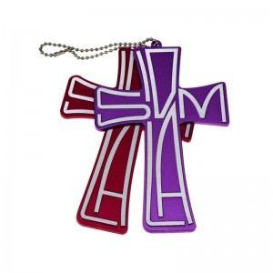 Customized Personnalisé Métal ID Tag Étiquette de chien militaire anodisé religieux